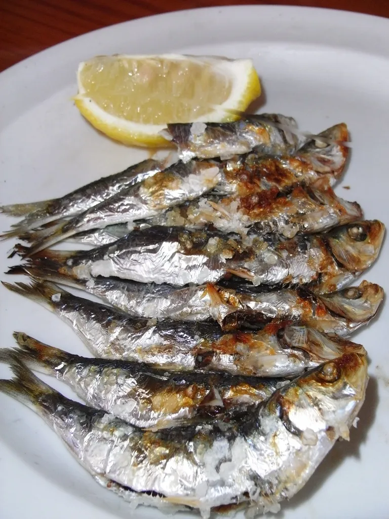 Espeto de sardinas